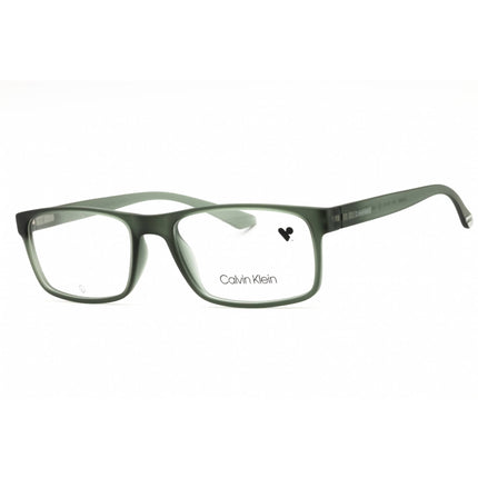 Calvin Klein Men's Eyeglasses - Matte Crystal Light Green Full Rim Frame | CK19569 329 ,