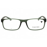 Calvin Klein Men's Eyeglasses - Matte Crystal Light Green Full Rim Frame | CK19569 329 ,