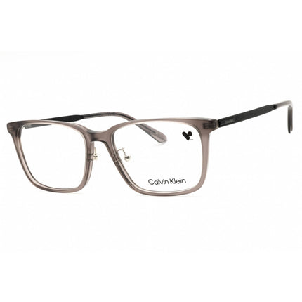 Calvin Klein Men's Eyeglasses - Grey Acetate Full Rim Square Frame | CK21534A 020 ,