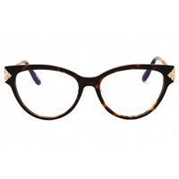 Chopard Women's Eyeglasses - Shiny Brown Havana/Yellow Cat Eye Frame | VCH332S 0743 ,