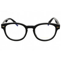 Chopard Women's Eyeglasses - Shiny Black Acetate Full Rim Round Frame | VCH342 0700 ,