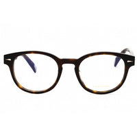 Chopard Women's Eyeglasses - Shiny Dark Havana Acetate Full Rim Round | VCH342 0722 ,