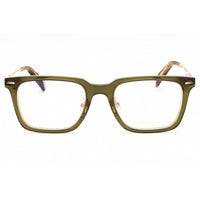 Chopard Men's Eyeglasses - Transparent Olive Green Acetate Square Frame | VCH346 09HF ,
