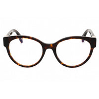 Chopard Women's Eyeglasses - Shiny Havana Plastic Cat Eye Shape Frame | VCH350S 0909 ,