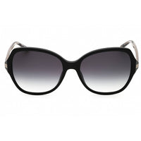 Escada Women's Sunglasses - Shiny Black Acetate Full Rim Cat Eye Frame | SESC78 0700 ,