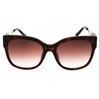 Escada Women's Sunglasses - Shiny Havana Acetate Full Rim Cat Eye Frame | SESD32 0722 ,