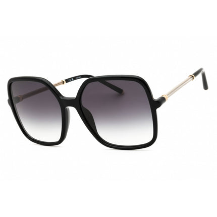 Escada Women's Sunglasses - Shiny Black Acetate Full Rim Square Frame | SESD48 0700 ,