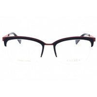 Escada Women's Eyeglasses - Shiny Blue Injected Propionate Half Rim | VES944M 0J74 ,
