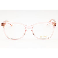 Escada Women's Eyeglasses - Shiny Old Pink Acetate Full Rim Cat Eye Frame | VESC53 096 ,