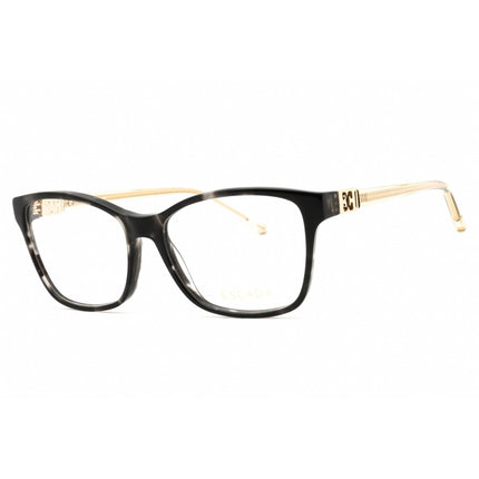 Escada Women's Eyeglasses - Shiny Grey Havana Acetate Cat Eye Frame | VESD30S 096N ,