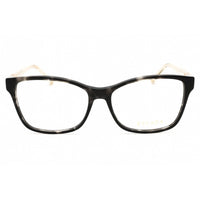 Escada Women's Eyeglasses - Shiny Grey Havana Acetate Cat Eye Frame | VESD30S 096N ,