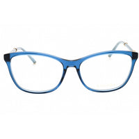 Escada Women's Eyeglasses - Shiny Blue Acetate Full Rim Cat Eye Frame | VESD60 0892 ,