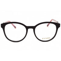 Escada Women's Eyeglasses - Semi Matte Full Violet Full Rim Round Frame | VESD86V 09X6 ,