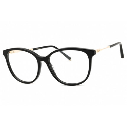 Escada Women's Eyeglasses - Shiny Black Acetate Full Rim Cat Eye Frame | VESE09 0700 ,