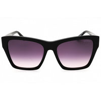 Guess Women's Sunglasses - Shiny Black Acetate Full Rim Cat Eye Frame | GU00113 01B ,