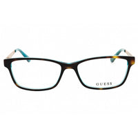 Guess Women's Eyeglasses - Havana/Other Acetate Rectangular Shape Frame | GU2538 056 ,