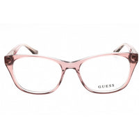 Guess Women's Eyeglasses - Beige/Other Acetate Full Rim Cat Eye Frame | GU2678 059 ,