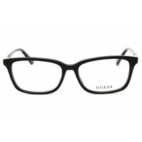 Guess Women's Eyeglasses - Shiny Black Acetate Full Rim Rectangular Frame | GU2907 001 ,