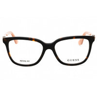 Guess Women's Eyeglasses - Dark Havana Acetate Full Rim Square Frame | GU2937-N 052 ,