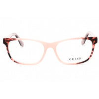 Guess Women's Eyeglasses - Pink/Other Acetate Full Rim Cat Eye Frame | GU2961-D 074 ,