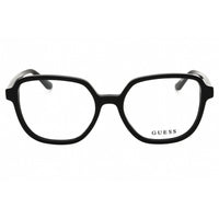 Guess Women's Eyeglasses - Shiny Black Acetate Full Rim Square Frame | GU50154-D 001 ,