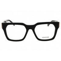 Guess Men's Eyeglasses - Shiny Black Acetate Full Rim Square Shape Frame | GU50188 001 ,