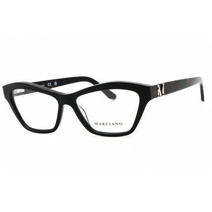 Guess By Marciano Women's Eyeglasses - Black/Other Acetate Cat Eye Frame | GM0396 005 ,