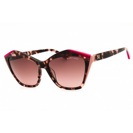 Guess By Marciano Women's Sunglasses - Pink/Other Acetate Cat Eye Frame | GM0832 74T ,