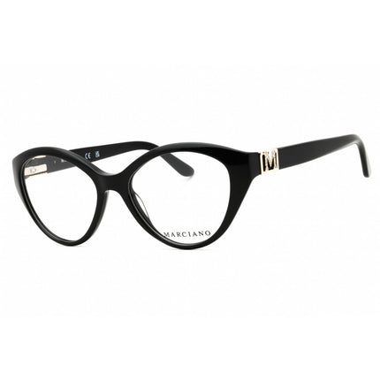 Guess By Marciano Women's Eyeglasses - Shiny Black Cat Eye Shape Frame | GM50004 001 ,