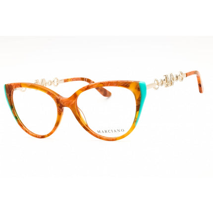 Guess By Marciano Women's Eyeglasses - Havana/Other Full Rim Cat Eye | GM50006 056 ,