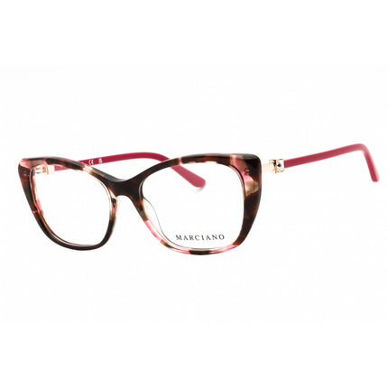 Guess By Marciano Women's Eyeglasses - Coloured Havana Cat Eye Frame | GM50024 055 ,