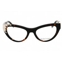 Guess By Marciano Women's Eyeglasses - Dark Havana Cat Eye Shape Frame | GM50036 052 ,