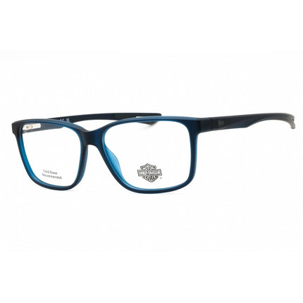 Harley Davidson Men's Eyeglasses - Matte Blue Injected Propionate Frame | HD0879 091 ,