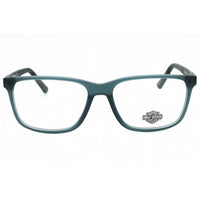 Harley Davidson Men's Eyeglasses - Matte Blue Acetate Full Rim Square | HD0955 091 ,