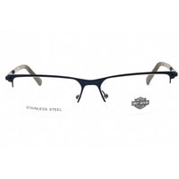 Harley Davidson Men's Eyeglasses - Matte Blue Rectangular 59mm Frame | HD0979 091 ,