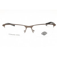 Harley Davidson Men's Eyeglasses - Matte Gunmetal Rectangular 59mm Frame | HD0979 009 ,
