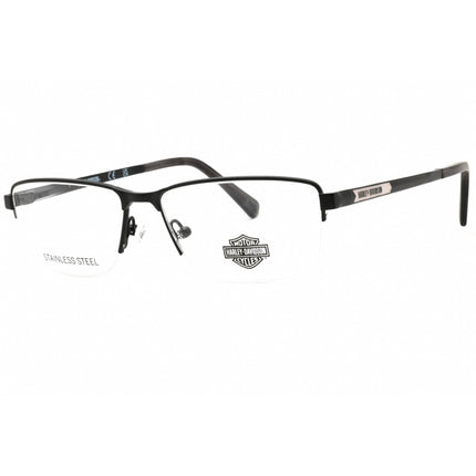 Harley Davidson Men's Eyeglasses - Matte Black Rectangular 55mm Frame | HD50032 002 ,
