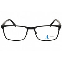 J. Landon Men's Eyeglasses - Matte Black Metal Rectangular Shape Frame | JL50000 002 ,