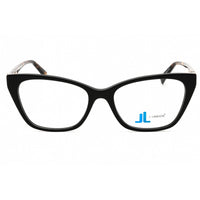J. Landon Women's Eyeglasses - Shiny Black Acetate Cat Eye Shape Frame | JL50006 001 ,