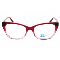J. Landon Women's Eyeglasses - Bordeaux/Other Acetate Full Rim Cat Eye | JL50006 071 ,