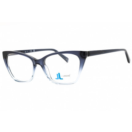 J. Landon Women's Eyeglasses - Blue/Other Acetate Full Rim Cat Eye Frame | JL50006 092 ,