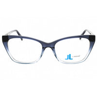 J. Landon Women's Eyeglasses - Blue/Other Acetate Full Rim Cat Eye Frame | JL50006 092 ,