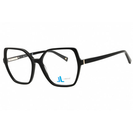 J. Landon Women's Eyeglasses - Shiny Black Acetate Full Rim Oversized | JL50007 001 ,