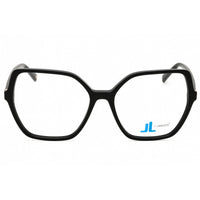 J. Landon Women's Eyeglasses - Shiny Black Acetate Full Rim Oversized | JL50007 001 ,