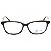 J. Landon Women's Eyeglasses - Shiny Black Acetate Full Rim Square Frame | JL5004 001 ,