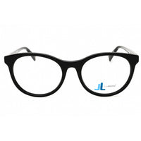 J. Landon Women's Eyeglasses - Shiny Black Acetate Full Rim Round Frame | JL5014 001 ,