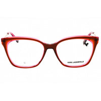 Karl Lagerfeld Women's Eyeglasses - Brown/Rose Acetate Full Rim Cat Eye | KL6108 206 ,