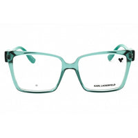 Karl Lagerfeld Women's Eyeglasses - Green Injected Propionate Square | KL6110 300 ,