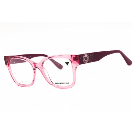 Karl Lagerfeld Women's Eyeglasses - Strawberry Acetate Full Rim Square | KL6111R 628 ,