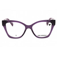 Karl Lagerfeld Women's Eyeglasses - Violet Injected Propionate Cat Eye | KL6150 541 ,
